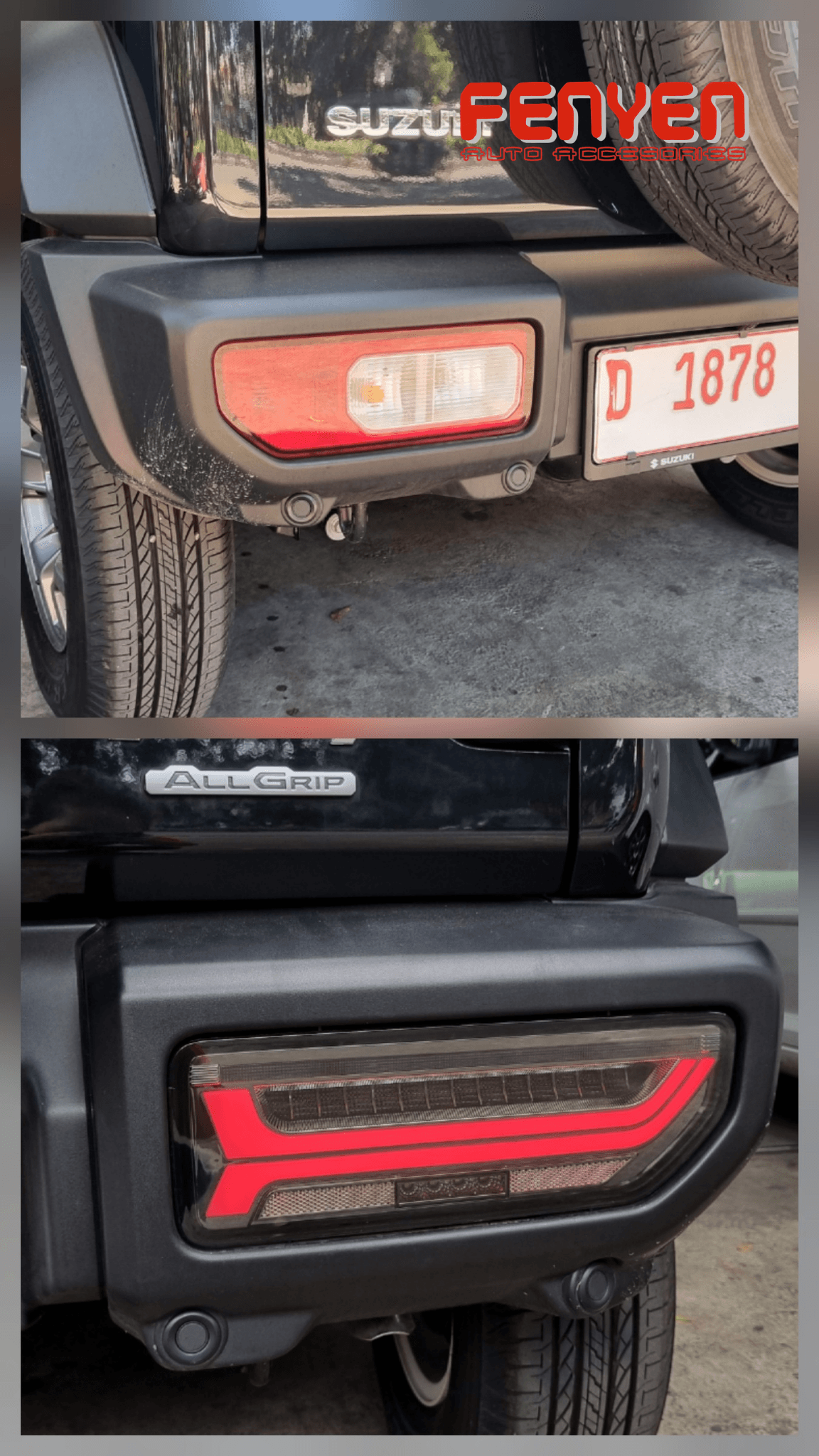Custom lampu JIMNY